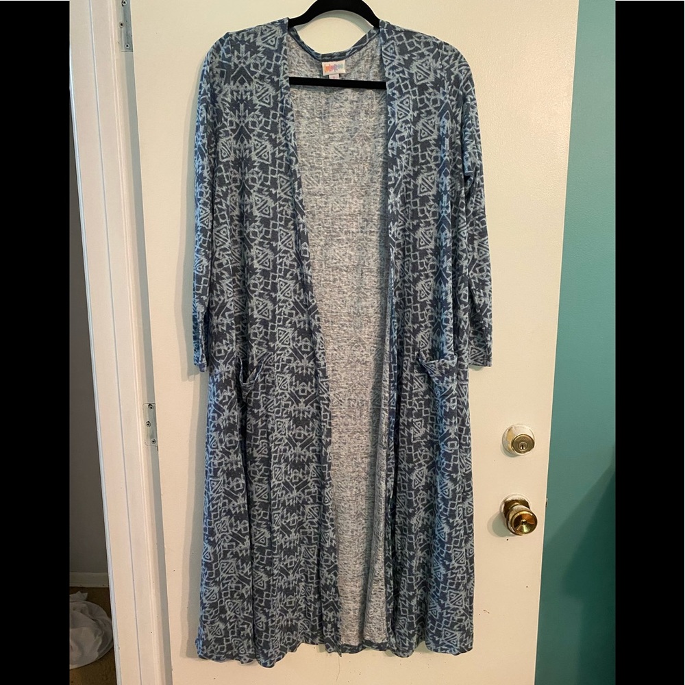 LuLaRoe Sarah Maxi Cardigan size Small NWOT